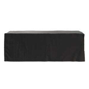 Black Outdoor Dining Table Cover